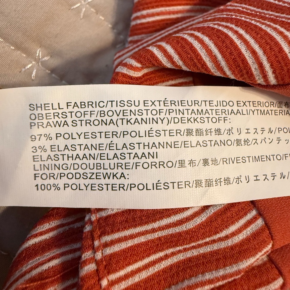 Chriselle X‎ J.O.A Patina Stripe Wrap Top S - Picture 12 of 12